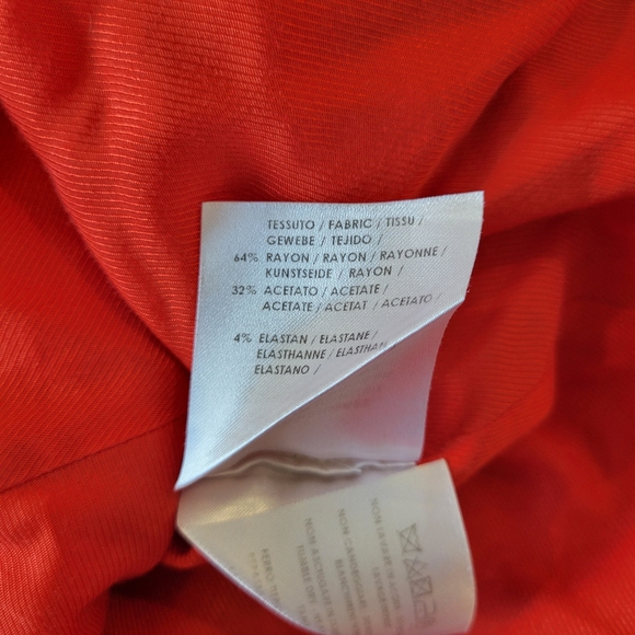 Stella McCartney Elegant Orange Sleeveless Dress - Picture 10 of 11